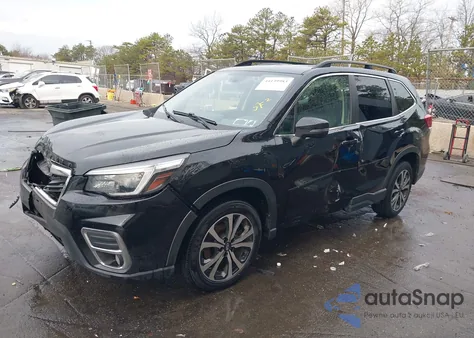 2021 Subaru Forester Limited from USA, damaged, VIN JF2SKAUC5MH473012
